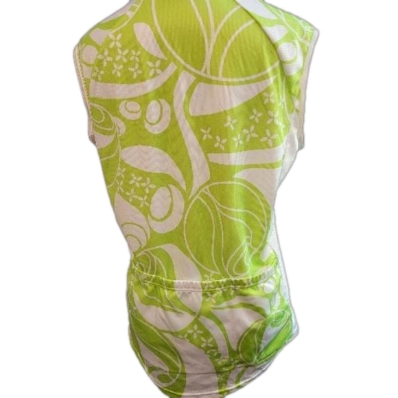 Athleta size Large cycling/running jersey, pockets in the back, 3/4 front zipper - Picture 2 of 12